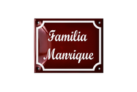 Name Plates placas esmaltadas