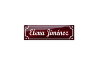 Name Plates placas esmaltadas