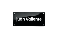 Name Plates placas esmaltadas