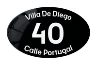 Address Plaques placas esmaltadas