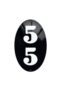 House Numbers placas esmaltadas