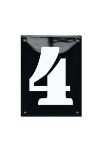 House Numbers placas esmaltadas