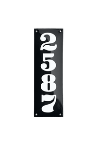 House Numbers placas esmaltadas