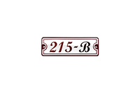 House Numbers placas esmaltadas