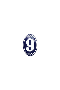 House Numbers placas esmaltadas