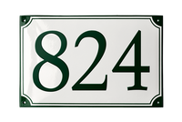 House Numbers placas esmaltadas