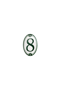 House Numbers placas esmaltadas