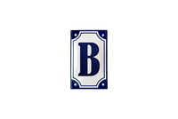 House Numbers placas esmaltadas
