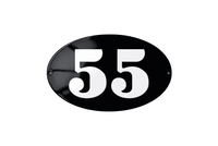 House Numbers placas esmaltadas