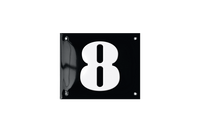 House Numbers placas esmaltadas
