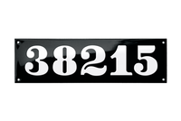 House Numbers placas esmaltadas
