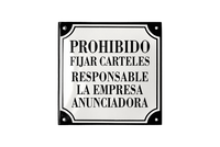 Name Plates placas esmaltadas