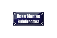 Name Plates placas esmaltadas