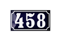 House Numbers placas esmaltadas