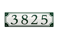 House Numbers placas esmaltadas